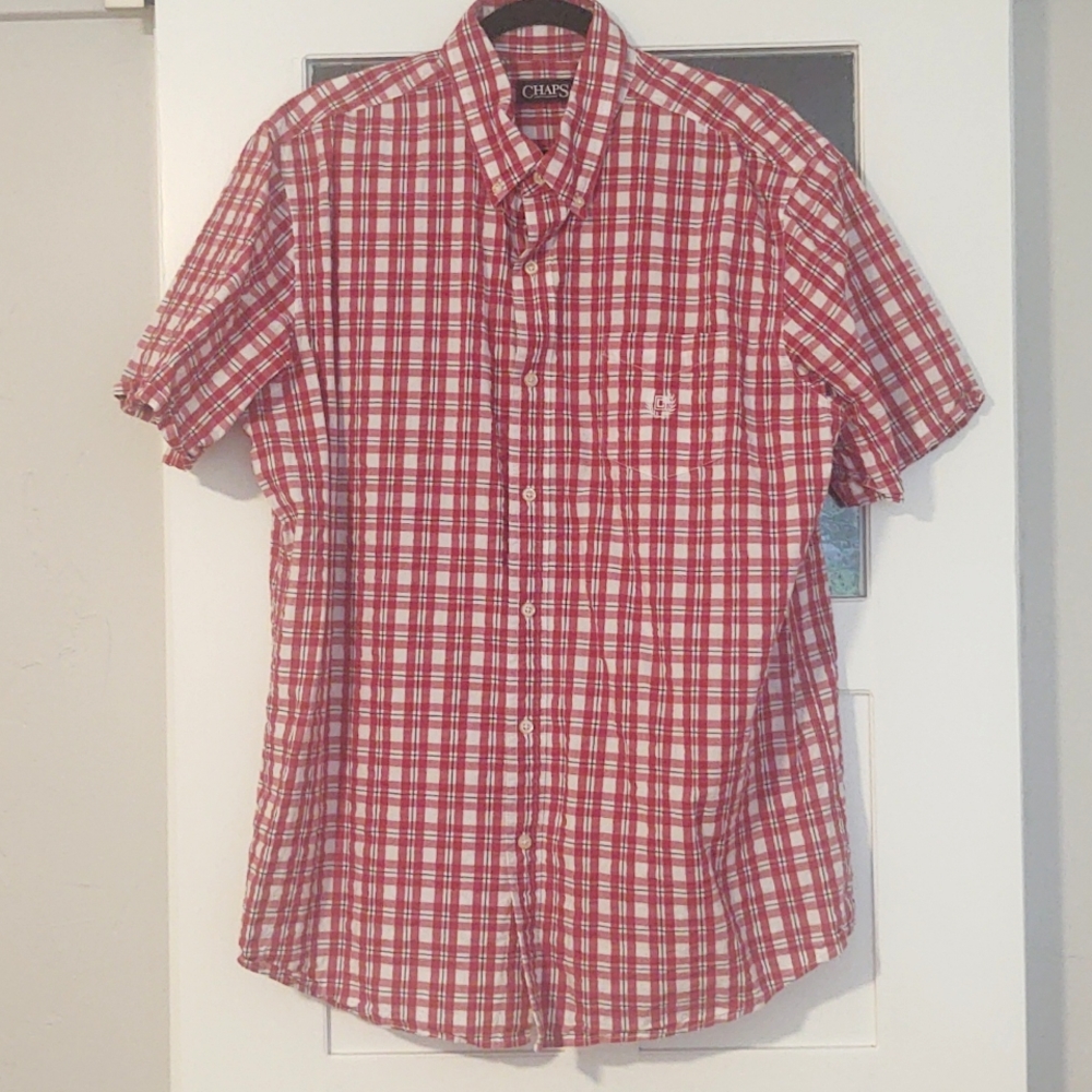 Men's Chaps Short Sleeve Shirt
